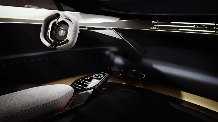 Интерьер Aston Martin Lagonda Vision Concept 2018 года  (фото 8 из 28)